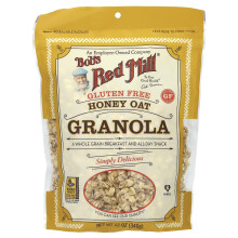 Bob's Red Mill, Granola, Honig-Hafer, Glutenfrei, 12 oz (340 g)