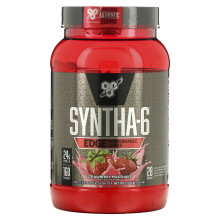 BSN, Syntha-6 Edge, Mélange de Poudre de Protéine à Boire, Fraise Milk-shake, 2.34 lb (1.06 kg)