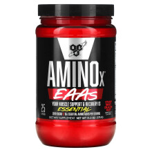 BSN, AminoX, AAE, Soutien et Récupération Musculaire, Fraise Fruit du Dragon, 13.2 oz (375 g)