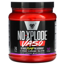 BSN, No-Xplode VASO, Ultimativer Pump Pre-Workout, Trauben-Wut, 1,11 Pfund (504 g)