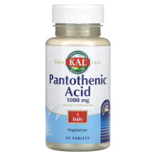 KAL, Pantothensäure, 1.000 mg, 50 Tabletten