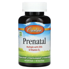 Carlson, Prénatal, 60 Gélules Molles