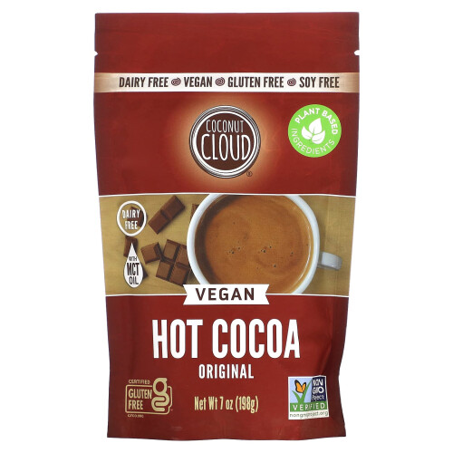 Coconut Cloud, Chocolat Chaud Végétalien, Original, 7 oz (198 g)