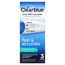 Clearblue, Rapide et Précise, Test de Grossesse à Détection Rapide, 3 Tests