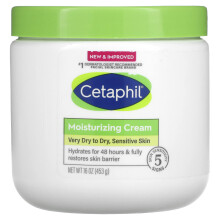Cetaphil, Feuchtigkeitscreme, Für trockene bis sehr trockene Haut, 16 Unzen (453 g)