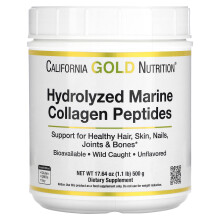 California Gold Nutrition, Hydrolysierte Marine Collagen Peptide, Geschmacksneutral, 17,64 Unzen (500 g)
