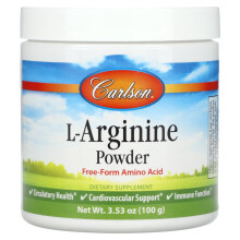 Carlson, Poudre de L-Arginine, 3,53 oz (100 g)