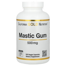 California Gold Nutrition, Mastix, 500 mg, 180 Vegetarische Kapseln