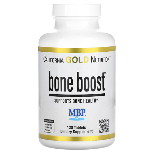 California Gold Nutrition, Bone Boost, 120 Tabletten