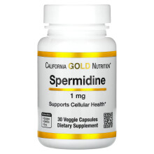 California Gold Nutrition, Spermidin, Reiskeimextrakt, 1 mg, 30 Veggie-Kapseln