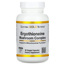 California Gold Nutrition, Ergothionein Pilz-Komplex, 90 Vegetarische Kapseln