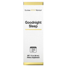 California Gold Nutrition, Gute Nacht Schlaf, 1 fl oz (30 ml)
