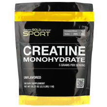 Sport, Créatine Monohydrate, Non Aromatisé