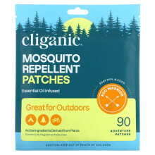 Cliganic, Patchs Anti-Moustiques Aventure, 90 Patchs
