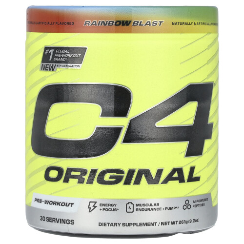 Cellucor, C4 Original, Pre-Workout, Regenbogen-Explosion, 9,2 oz (261 g)