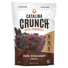 Catalina Crunch, Keto-freundliches Müsli, Dunkle Schokolade, 9 Unzen (255 g)