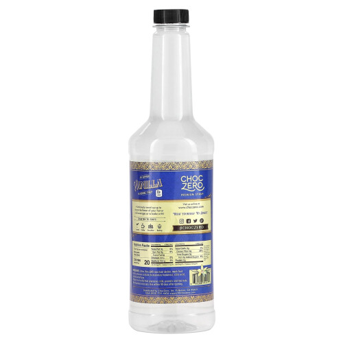 ChocZero, Vanille-Aromasyrup, 26,5 oz (750 ml) 2