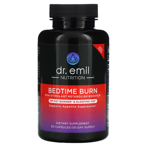Dr. Emil Nutrition, Bedtime Burn, 60 Kapseln