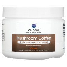 Dr. Emil Nutrition, Pilz Kaffee, Karamell, 3,5 oz (99 g)