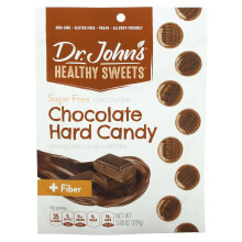 Dr. John's Healthy Sweets, Schokoladen-Bonbons, + Ballaststoffe, Zuckerfrei, 3,85 oz (109 g)