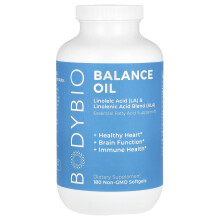 BodyBio, Balance Öl, Linolsäure (LA) & Linolensäure-Mischung (ALA), 180 Weichkapseln