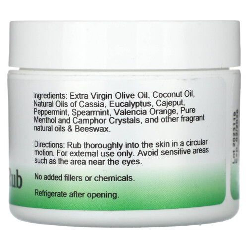 Christopher's Original Formulas, Sen Sei Menthol Einreibung, 2 fl oz (59 ml) 2