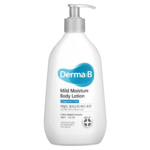 Derma:B, Μιλή Μορφή Σώματος Λοτιόν, Αroma-Free, 13.5 fl oz (400 ml)