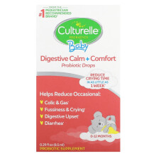 Culturelle, Baby, Verdauungsberuhigung + Komfort, Probiotische Tropfen, 0-12 Monate, 0,29 fl oz (8,5 ml)