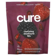 Cure Hydration, Mélange Hydratant d'Électrolytes, Baie Grenade, 14 Sachets, 0,29 oz (8,3 g) Chacun