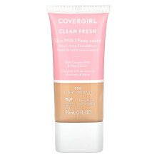 Covergirl, Clean Fresh, Mleko Skóry, Nasiona Nourishing Foundation, 550 Light/Medium, 1 fl oz (30 ml)