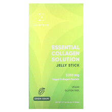 Everydaze, Wesentliche Kollagen-Lösung-Gummibärchen-Stick, Grün Grape, 10 Sticks, 0,7 oz (20 g) Jeder