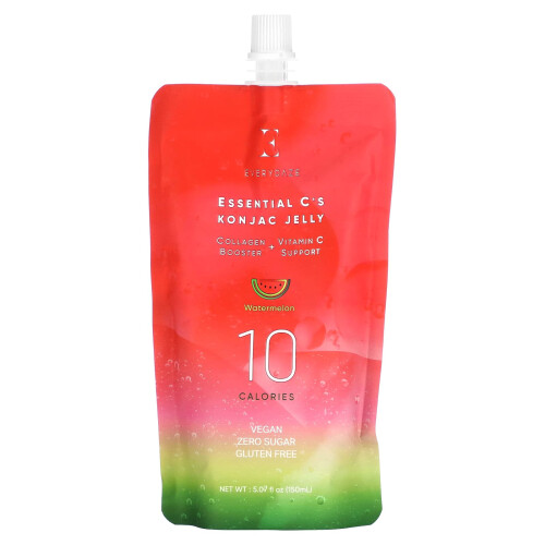 Everydaze, Essential C's Konjac Gelee, Wassermelone, 5,07 fl oz (150 ml)