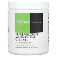 DaVinci Laboratories of Vermont, Brausendes Magnesiumcitrat, 18,22 oz (516 g)