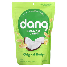 Dang Foods, Kokosnuss Chips, Originalrezept, 3,17 oz (90 g)