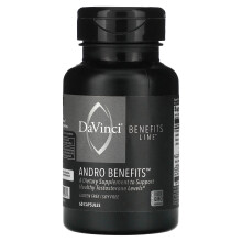 DaVinci Laboratories of Vermont, Benefits Line, Andro Vorteile, 60 Kapseln