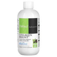 DaVinci Laboratories of Vermont, Kollagen Bright, Minze-Schokolade, 7,6 fl oz (225 ml)