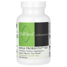 DaVinci Laboratories of Vermont, Mega Probiotic-ND, 120 Kapseln
