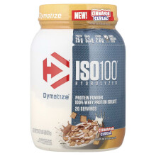 ISO100 Hydrolysé, Isolat de Protéine de Lactosérum 100%, Céréale Cannelle