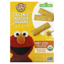 Earth's Best, Bio-Knusper-Keksstangen, 2+ Jahre, Honigstangen, 5,3 Unzen (150 g)