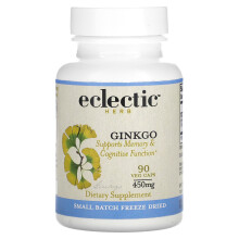 Eclectic Herb, Ginkgo, 450 mg, 90 vegetarische Kapseln