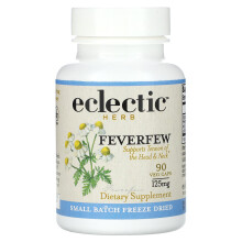 Eclectic Herb, Mutterkraut, 125 mg, 90 Veg Kapseln