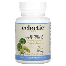 Eclectic Herb, Ginkgo Gotu Kola, 275 mg, 90 Vegane Kapseln