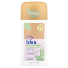Dry Idea Plantaardige Antiperspirant met Aluminium voor Vrouwen - Vers Briesje Geur, 2X Langere Bescherming