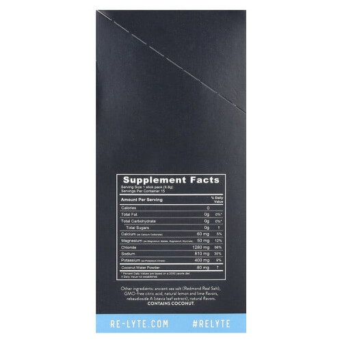 Hydratation Re-Lyte, Citron Vert 2