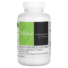 DaVinci Laboratories of Vermont, Cal Mag Multi-Sources, 180 Comprimés