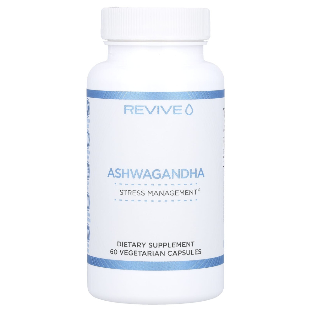 Revive , Ashwagandha 60 Vegetarian Capsules