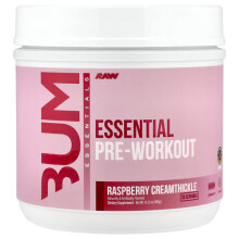 Bum Essentials, Essential Pre-Workout, Himbeer-Cremeeis