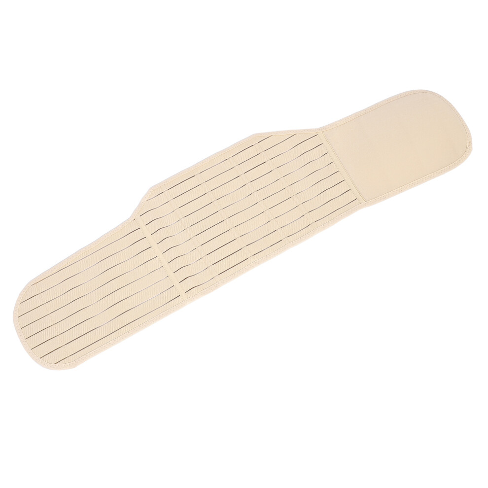 Beige Breathable Tummy Control Waist Cincher For Postpartum Recovery