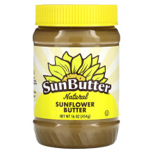 SunButter, Natürliche Sonnenblumenbutter, 16 oz (454 g)