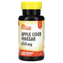 Sundance Vitamins, Apfelessig, 450 mg, 60 Quick-Release-Kapseln